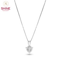 0.08ct Diamond Necklace in 18k Gold 